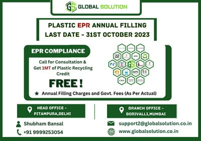 EPR Compliance Plastic EPR Annual Filling Last Date – 31/10/23