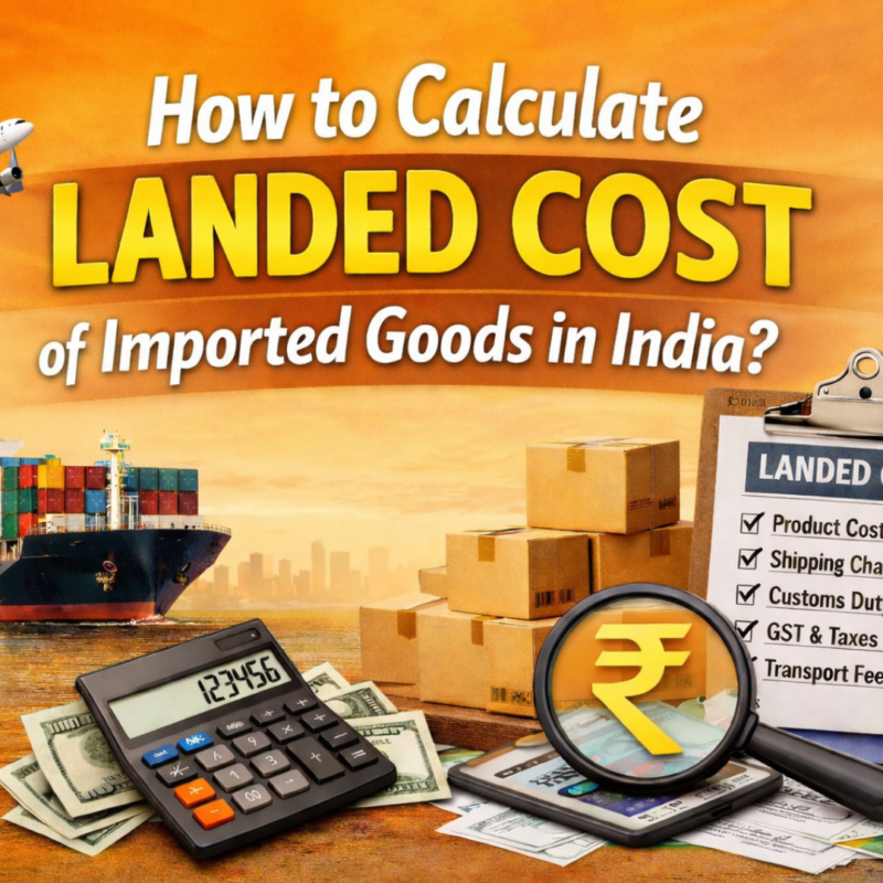 How to Calculate Landed Cost of Imported Goods in India?
